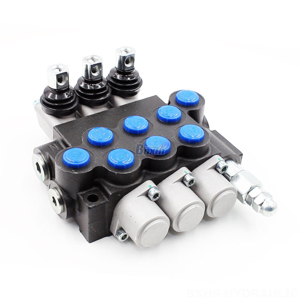 10.5 GPM 3 串联手动液压换向阀 P40-U78 - 生产、自有品牌及全球分销