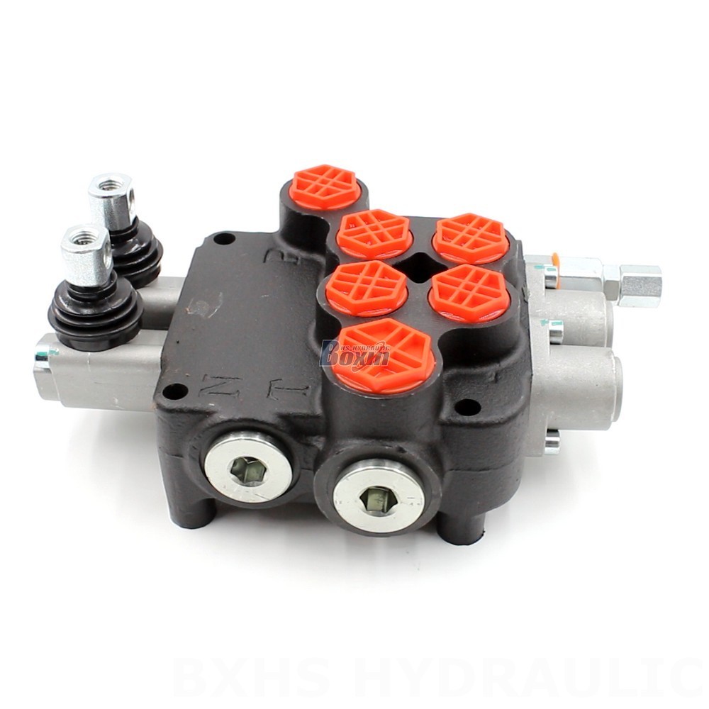 Monoblock Directional Valve 21.2 GPM 2 Spool Manual P80-AQF-G34-G12-2OT - 制造, OEM, 自有品牌, 定制与批发