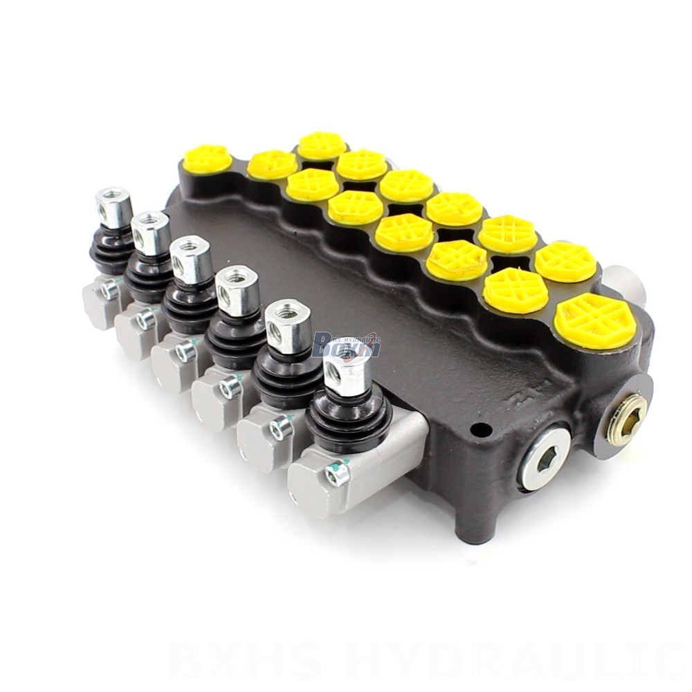 Monoblock Directional Valve 21.2 GPM 6 Spool Manual P80-G12-G34-6OT – Manufacturer, OEM, ODM, Wholesale & Distributor Inquiry Welcome