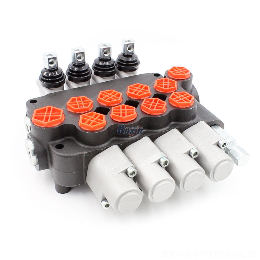 BXHS 21.2 GPM 4-Spool Manual Directional Valve (P80-G12-G34-OT) – Global Supplier