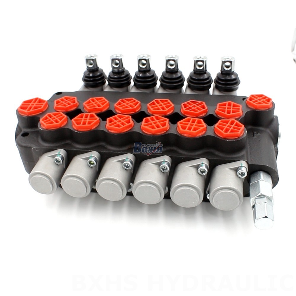 单体换向阀 21.2 GPM 6 阀芯 手动 P80-G12-G34-OT - 制造, OEM, 自有品牌 & 批发