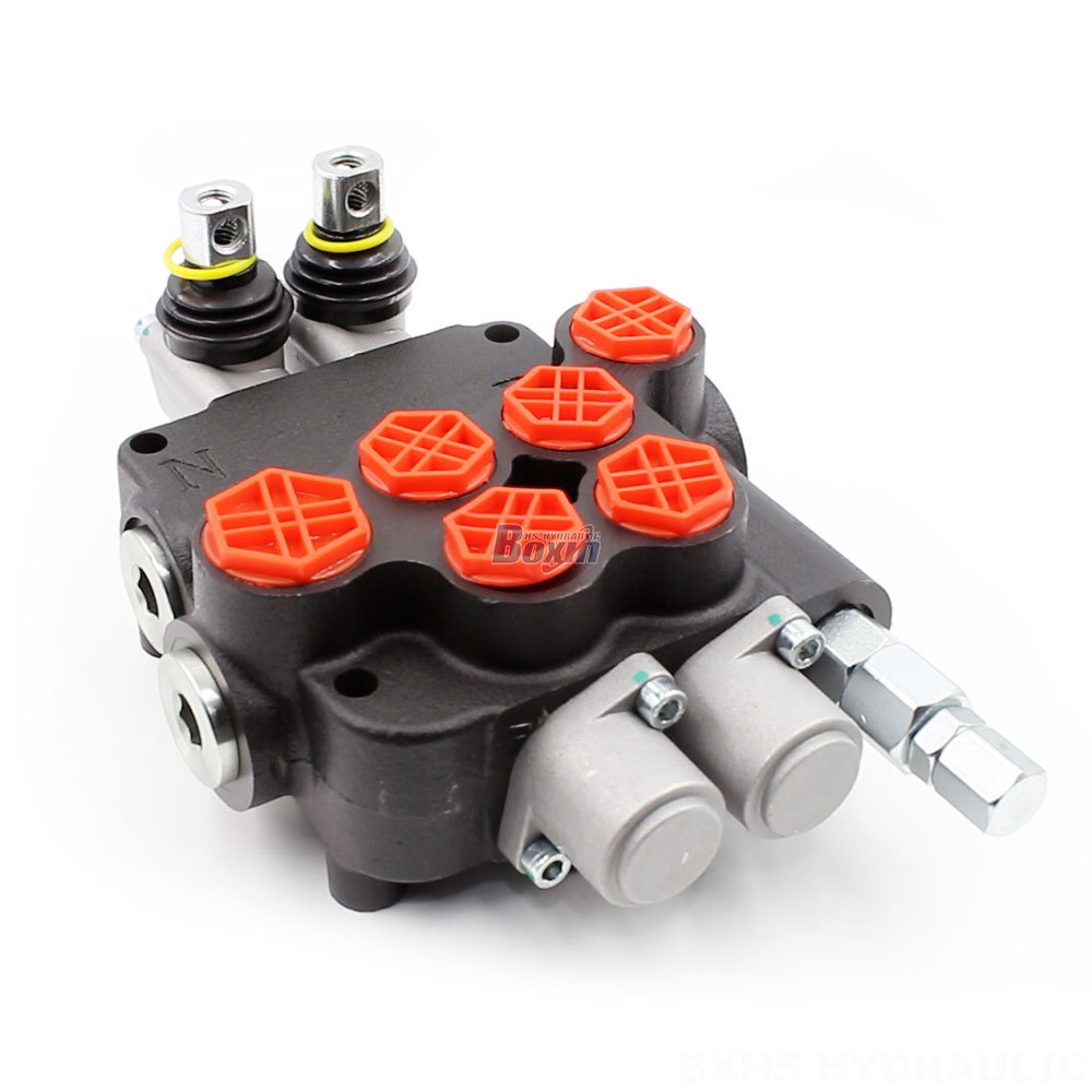 21.2 GPM 2 Spool Manual Directional Valve (P80-G12-G34-OW) – Global Supplier for Manufacturing, ODM & Wholesale