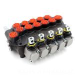 Monoblock Directional Valve 21.2 GPM 5 Spool Manual P80-G12-G38-OW – Manufacturing, OEM, Private Label, Custom, Wholesale 5