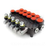 Monoblock Directional Valve 21.2 GPM 5 Spool Manual P80-G12-G38-OW – Manufacturing, OEM, Private Label, Custom, Wholesale 1