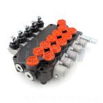 BXHS Hydraulic Valves: 21.2 GPM 5-Spool Manual Monoblock Directional Valve (P80-G34-5OT) – Global Supplier 2