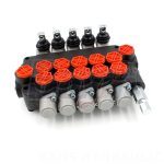 BXHS Hydraulic Valves: 21.2 GPM 5-Spool Manual Monoblock Directional Valve (P80-G34-5OT) – Global Supplier 3
