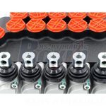 BXHS Hydraulic Valves: 21.2 GPM 5-Spool Manual Monoblock Directional Valve (P80-G34-5OT) – Global Supplier 7