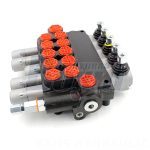 Monoblock Directional Valve 21.2 GPM 5 Spool Manual P80-G34-G12-2OT-YW-2OT – Manufacturer, OEM, Private Label & Custom Hydraulic Valves 3