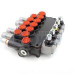 Monoblock Directional Valve 21.2 GPM 5 Spool Manual P80-G34-G12-2OT-YW-2OT – Manufacturer, OEM, Private Label & Custom Hydraulic Valves 4