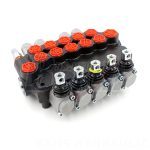 Monoblock Directional Valve 21.2 GPM 5 Spool Manual P80-G34-G12-2OT-YW-2OT – Manufacturer, OEM, Private Label & Custom Hydraulic Valves 5