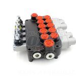 Monoblock Directional Valve 21.2 GPM 5 Spool Manual P80-G34-G12-2OT-YW-2OT – Manufacturer, OEM, Private Label & Custom Hydraulic Valves 2
