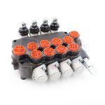 21.2 GPM 4-Spool Manual Directional Valve (P80-G34-G12-4OT) – Global Hydraulics Manufacturer & Distributor 1