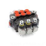 BXHS Hydraulic Valves: 21.2 GPM 3-Spool Manual Monoblock Directional Valve (P80-G34-G12) – Global Supplier 3