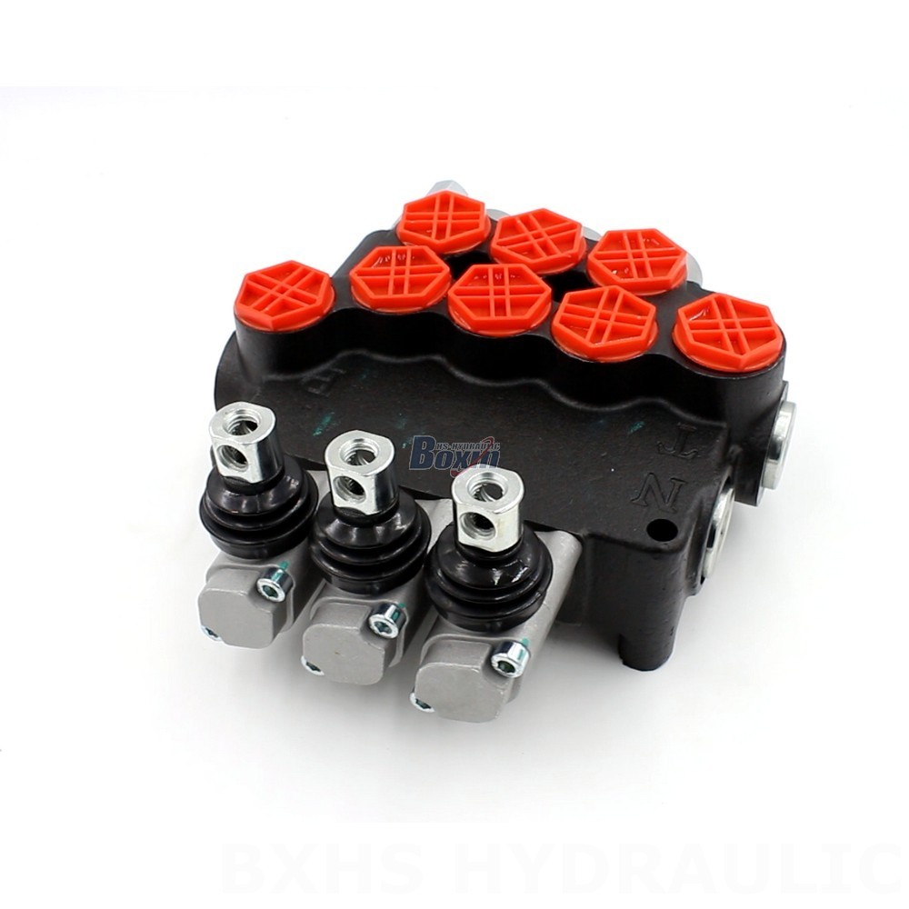Monoblock Directional Valve 21.2 GPM 3 Spool Manual P80-G34-OT – Manufacturing, OEM, Private Label, Custom & Wholesale Available
