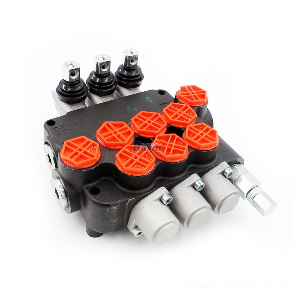 21.2 GPM 3-Spool Válvula direccional manual (P80-G34-OT) - Bienvenido Proveedores, Distribuidores y Comerciantes Globales