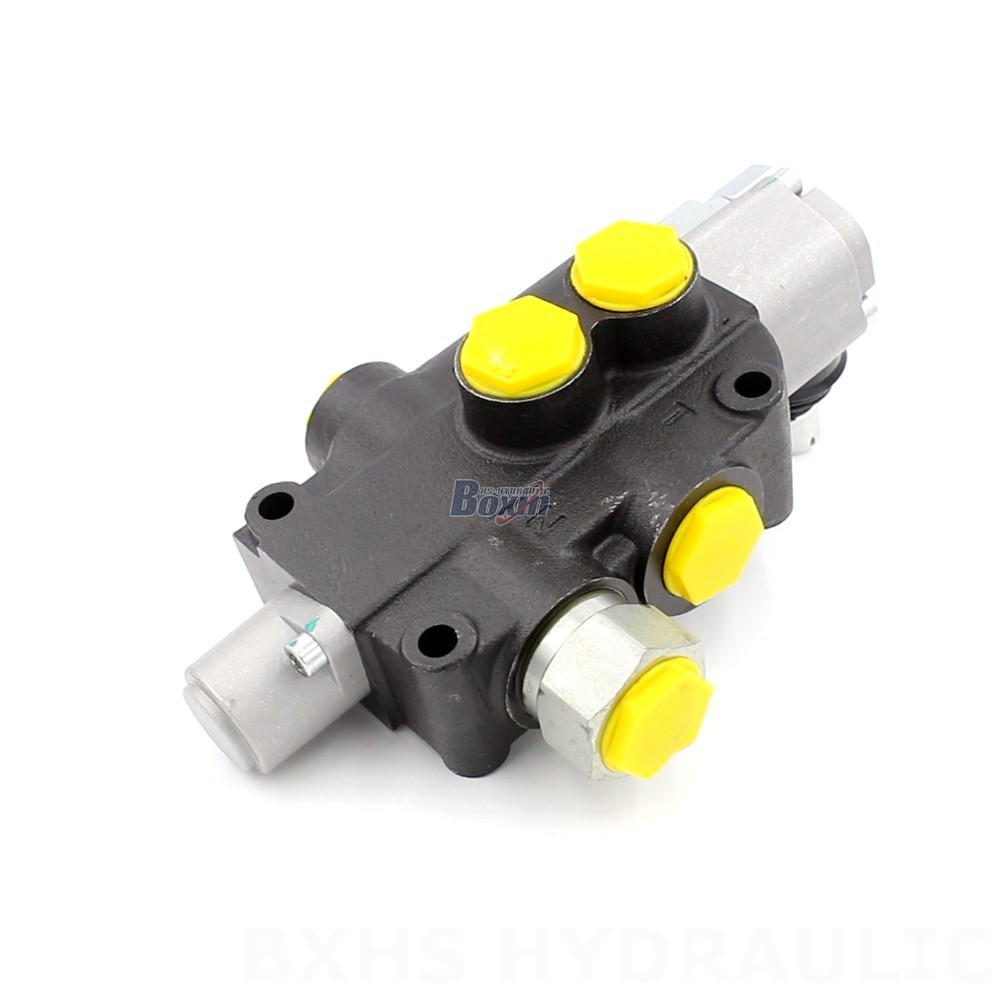 Válvula direccional monobloque 21,2 GPM 1 carrete manual P80J - Fabricación, OEM, Marca del distribuidor, A medida y al por mayor