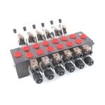 Sectional Directional Valve 15.8 GPM Solenoid 6 Spool DCV58: Global Hydraulic Manufacturing & Wholesale 1