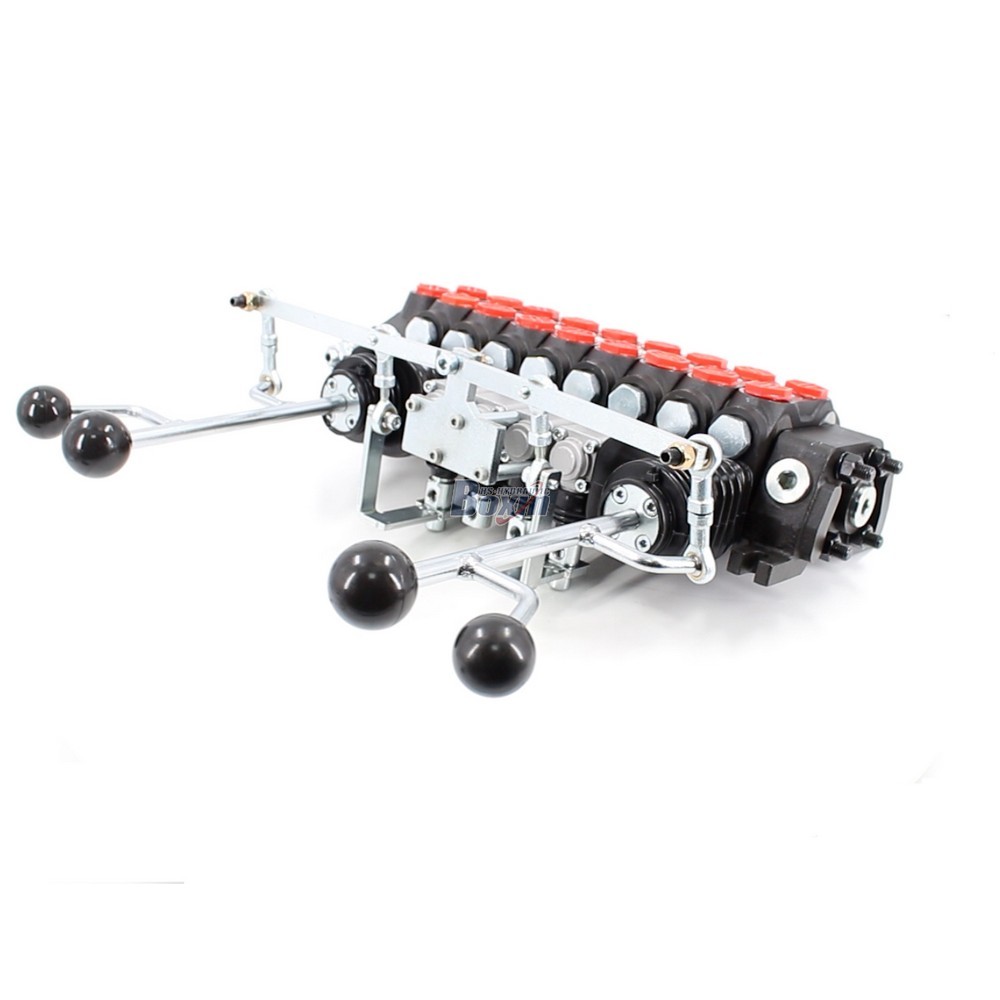 Multi-Spool Directional Valve with Manual & Joystick Control – 15.8 GPM Hydraulic Flow