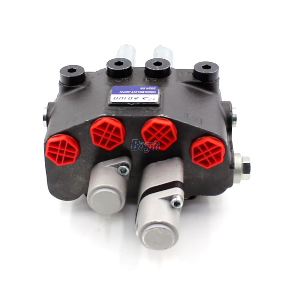 Hydraulic Monoblock Directional Valve Manufacturer: 23.8 GPM Cable 2 Spool (HSDM90B) for Wholesale