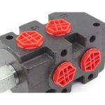 Hydraulic Flow Diverter Valve 23.8 GPM, 1 Spool HSV9YK-1LF for Industrial Systems 6