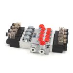 Custom Hydraulic Monoblock Directional Valve (P40-DS, 10.5 GPM, 4 Spool) – Private Label & Distribution Services 2