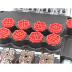 Hydraulic P40-S Monoblock Valve with 4 Spools, 10.5 GPM Solenoid Control 6
