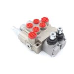 10.5 GPM Manual 2 Spool Hydraulic Monoblock Directional Control Valve 2