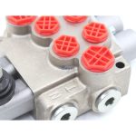 Hydraulic Monoblock Valve with Manual 2 Spool Operation, 10.5 GPM Flow 5