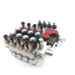 High Flow 21.2 GPM P80 Monoblock 4 Spool Directional Valve Electro-hydraulic 2