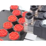 Industrial Monoblock Directional Valve 21.2 GPM Electro-hydraulic 4 Spool P80 4