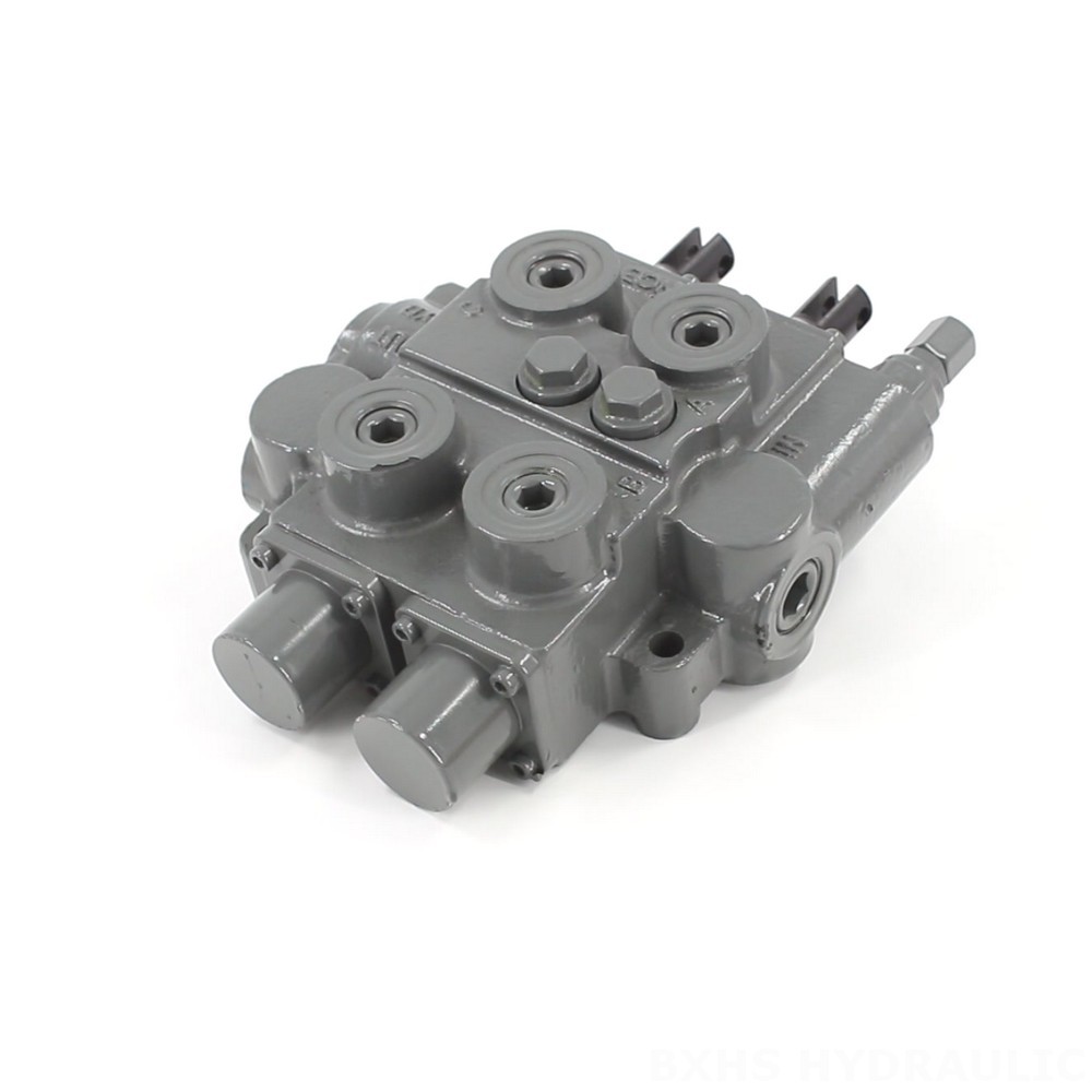OEM & Custom Manufacturing: RD5200-H 2 Spool Manual Hydraulic Control Valve, 26.5 GPM