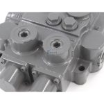 Fabricante mundial de válvulas de control hidráulicas manuales de dos carretes con un caudal de 26,5 GPM para venta al por mayor 6