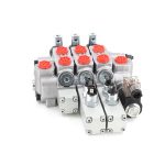 SD6 Manual 3 Spool Sectional Directional Valve, 15.8 GPM, with Micro Switch 4
