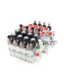 Válvula direccional seccional SD8-PG2: 23,8 GPM, electrohidráulica, de 4 carretes – Fabricación, OEM, marca blanca, venta al por mayor 3