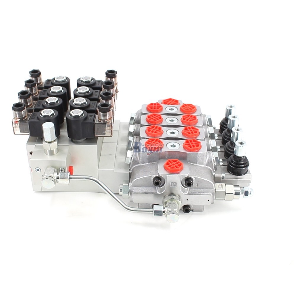 23.8 GPM 电动液压 4 阀芯换向阀 (SD8-PG2) - 全球供应商，批发商和分销商