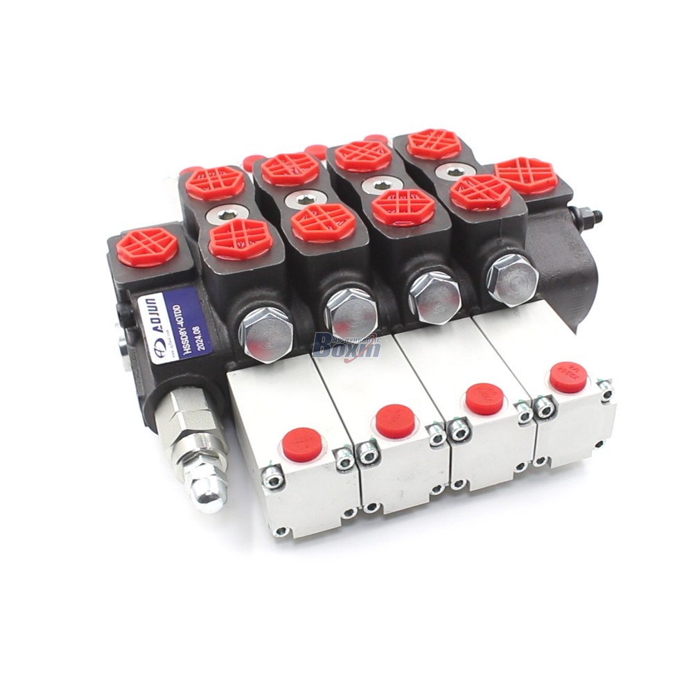 SD8 23.8 GPM 4 Spool Hydraulic Valve – OEM, Private Label & Custom Solutions by Manufacturer