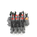 Versatile 4-Spool Manual Hydraulic Sectional Valve with Electric Unloading for System Control (42.2 GPM) 2