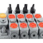 HSDLS180 Series Manual 4-Spool Sectional Directional Valve, 42.2 GPM, Integrated Electric Unloading 6