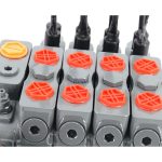 High Flow Sectional Directional Control Valve, Manual 4-Spool, 42.2 GPM, with Electric Unloading Function 6