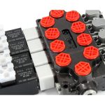 Hydraulic Q45 Monoblock Valve with 4 Spools – Solenoid & Manual Operation, 11.8 GPM 4