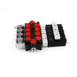 Hydraulic Q45 Monoblock Valve with 4 Spools – Solenoid & Manual Operation, 11.8 GPM 2