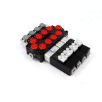 4 Spool Monoblock Directional Valve – 11.8 GPM Solenoid & Manual Control 2