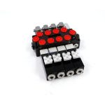 11.8 GPM Monoblock Directional Control Valve – Solenoid & Manual, 4 Spool Design 1