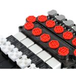 多功能单体式方向控制阀 Q45：5 滑阀，电磁/手动，流量 11.8 GPM，适用于液压系统 6