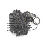 High Flow 39.6 GPM Hydraulic Sectional Valve: Dual Manual & Electro-hydraulic Control Options 1