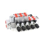 Sectional Electric Proportional Directional Control Valve 10.5 GPM 5 Spool DCV56 3